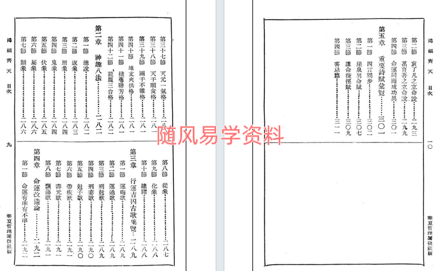 鸿福齐天 算命一读通350页