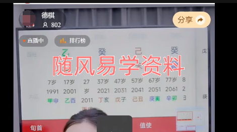 德棋   八字“比劫”是身体欲望的根源视频一集