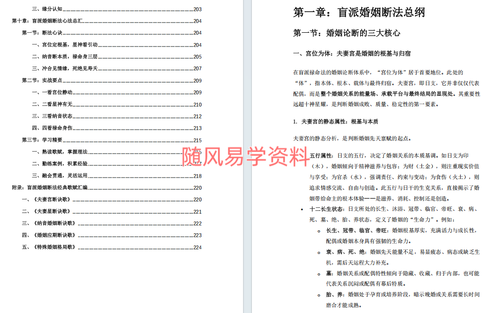 杨春波    禄命法盲派婚姻断法精解227页